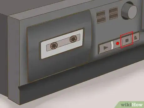 Image titled Record a CD to an Audio Cassette Using Amplifier Step 10