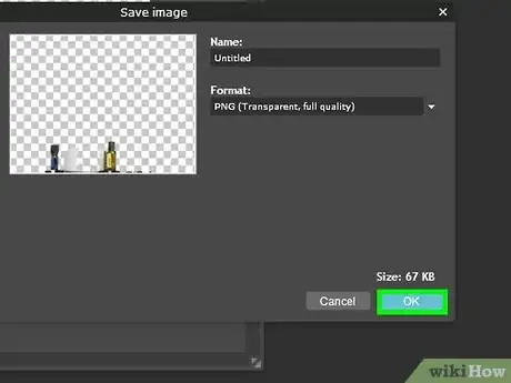 Image titled Create Transparent Backgrounds Using Pixlr Step 18