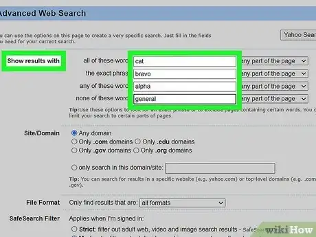 Image titled Use the Yahoo Search Engine Step 6