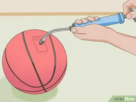 Image titled Pump a Spalding Neverflat Basketball Step 3