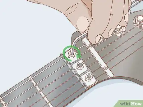 Image titled Restring a Floating Bridge (Floyd Rose) Step 2