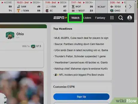 Image titled Watch ESPN Online Step 2