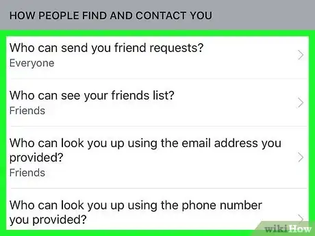 Image titled Manage Facebook Privacy Settings Step 6