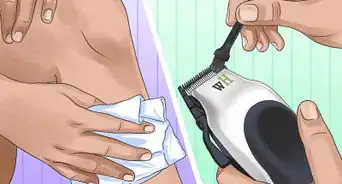 Trim Leg Hair Using a Trimmer