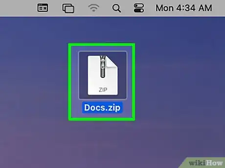 Image titled Unzip a .Zip File on a Mac Step 5