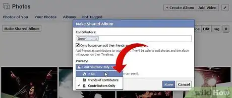 Image titled Create a Shared Album in Facebook Step 6Bullet3