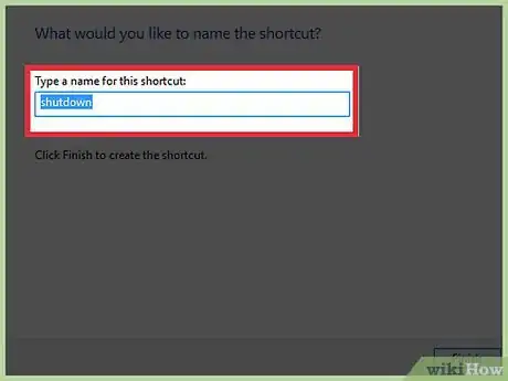 Image titled Make a Shutdown Shortcut in Windows Step 10