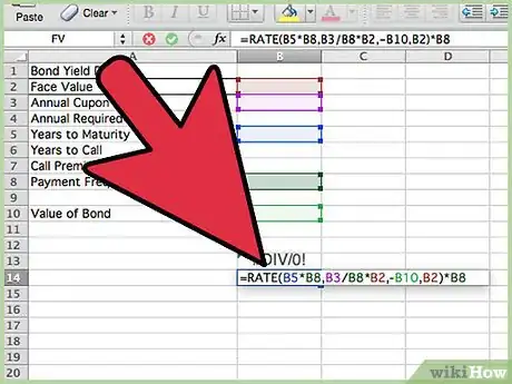 Image titled Calculate Bond Value in Excel Step 5Bullet2