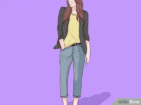 Image titled Wear a T Shirt with a Blazer Step 7