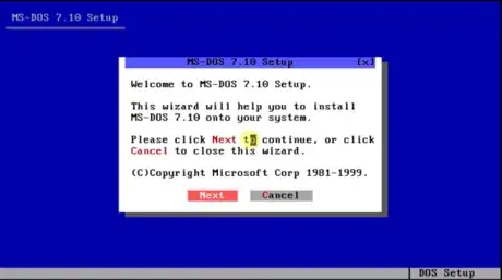 Image titled MS DOS 7.1 install 1.png