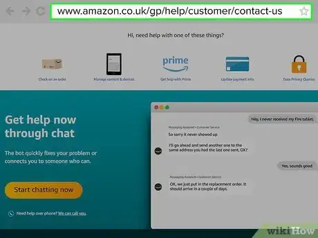 Image titled Contact Amazon UK Step 1