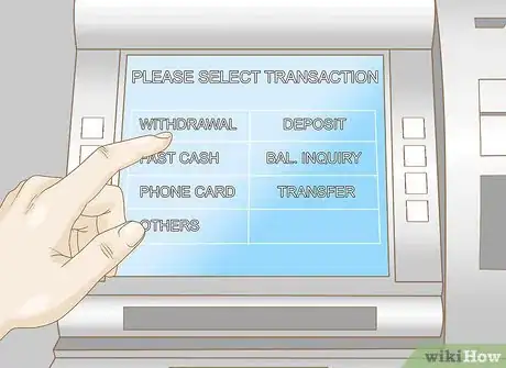 Image titled Withdraw Cash from an Automated Teller Machine Step 6