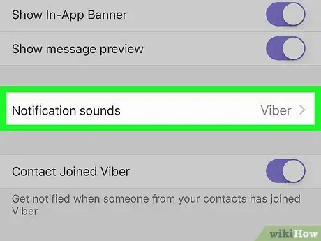 Image titled Change Ringtone on Viber on iPhone or iPad Step 5