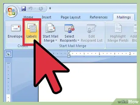 Image titled Create Labels Using Microsoft Word 2007 Step 8