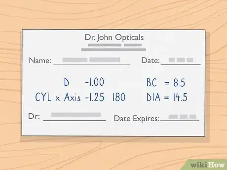 Image titled Read a Contact Lens Prescription Step 8
