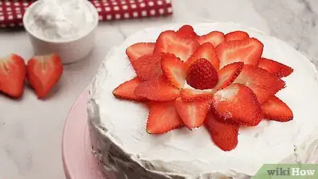 Image titled Decorate a Cake with Strawberries Step 10