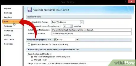 Image titled Change the Default File Extension from .Xlsx to .Xls on Microsoft Excel 2007 Step 3