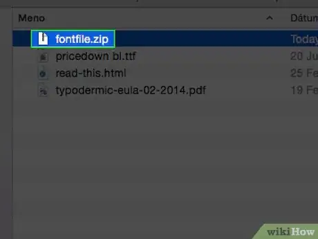 Image titled Install a Font on a Mac Step 7