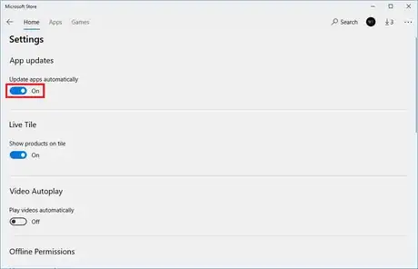 Image titled Disable Automatic App Updates in Windows 10.png