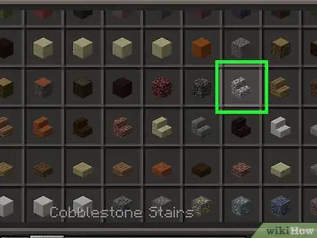 Image titled Make Stairs in Minecraft Step 8