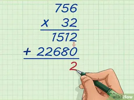 Image titled Do Long Multiplication Step 9