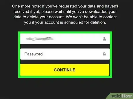 Image titled Delete a Snapchat Account Step 4