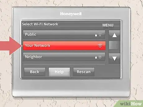 Image titled Connect a Honeywell Thermostat to WiFi Step 3