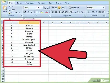 Image titled Use the Lookup Function in Excel Step 1