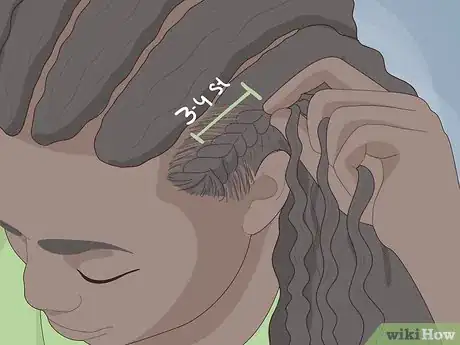 Image titled Do Feed In Braids on Yourself Step 11