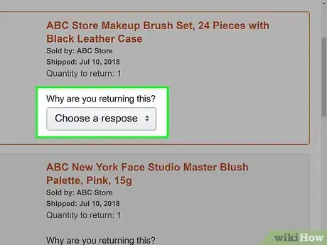 Image titled Return an Item to Amazon Step 4
