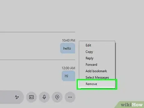 Image titled Delete Messages on Skype Step 12