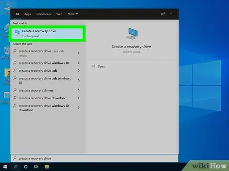 Image titled Create a Recovery Drive on Windows Step 4
