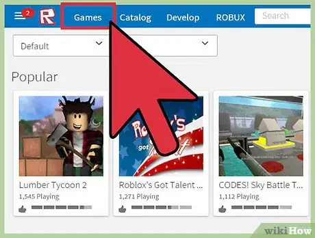 Image titled Make a Game Pass for Your Game on Roblox Step 1