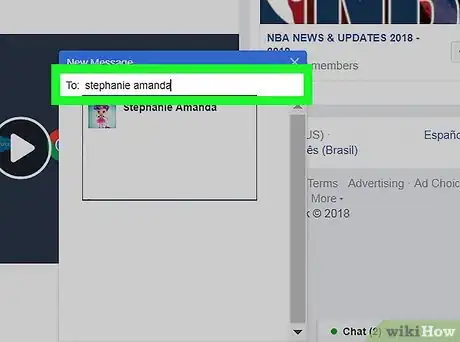 Image titled Send Messages on Facebook Step 4