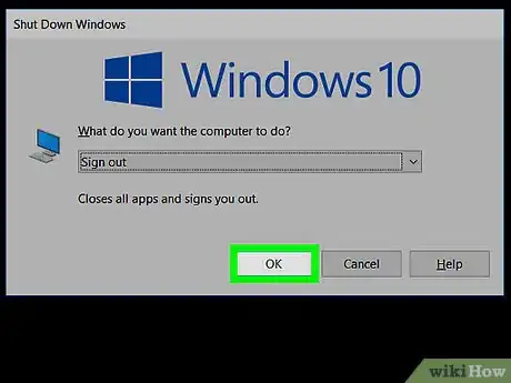 Image titled Sign Out of Windows 10 Step 11