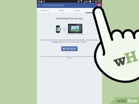 Image titled Sync Photos from Your Mobile to Facebook Step 7