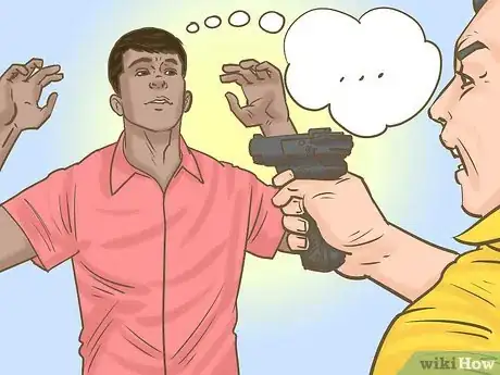 Image titled Act when Held at Gunpoint Step 1