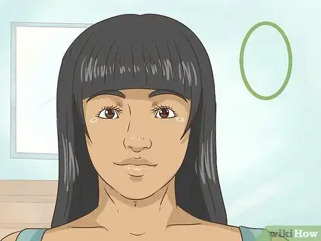 Image titled Tell if Your Face Is Well Suited to Bangs Step 4