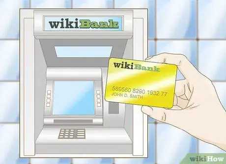 Image titled Withdraw Cash from an Automated Teller Machine Step 1