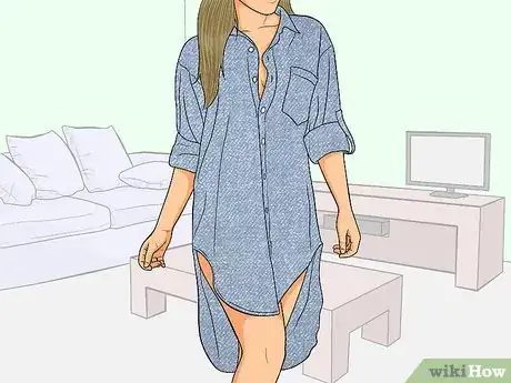 Image titled Wear a Denim Dress Step 5