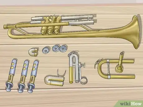 Image titled Clean a Brass Instrument Step 7