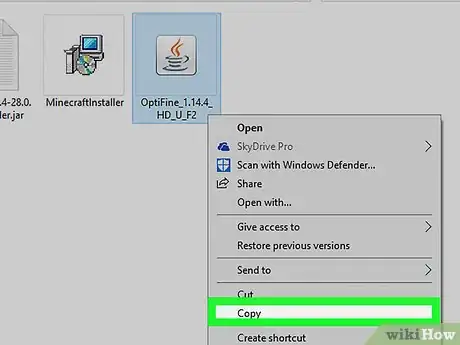 Image titled Install the OptiFine Mod for Minecraft Step 5