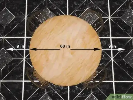 Image titled Choose a Tablecloth Size Step 4