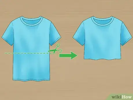 Image titled Cut a Tshirt Cute Step 1