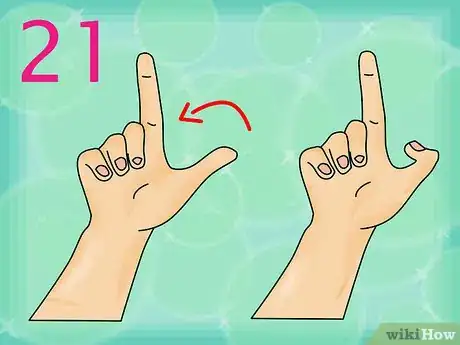 Image titled Count to 100 in American Sign Language Step 7