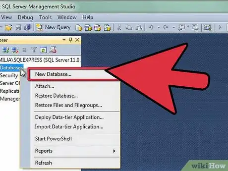 Image titled Create a SQL Server Database Step 4
