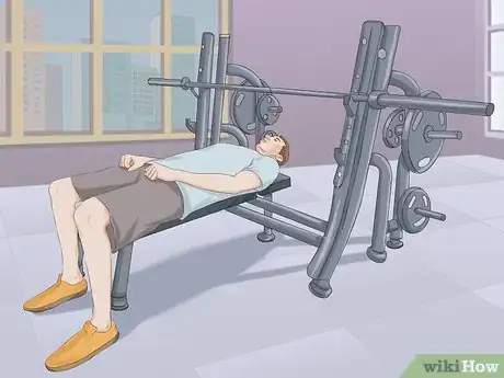 Image titled Bench Press Step 1