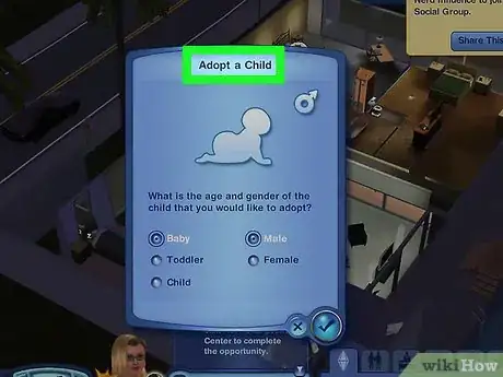 Image titled Have a Baby in the Sims 3 Step 11