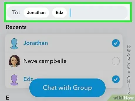 Image titled Remove Someone from Snapchat Group Step 4
