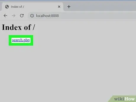 Image titled Run a PHP File in a Browser Step 11